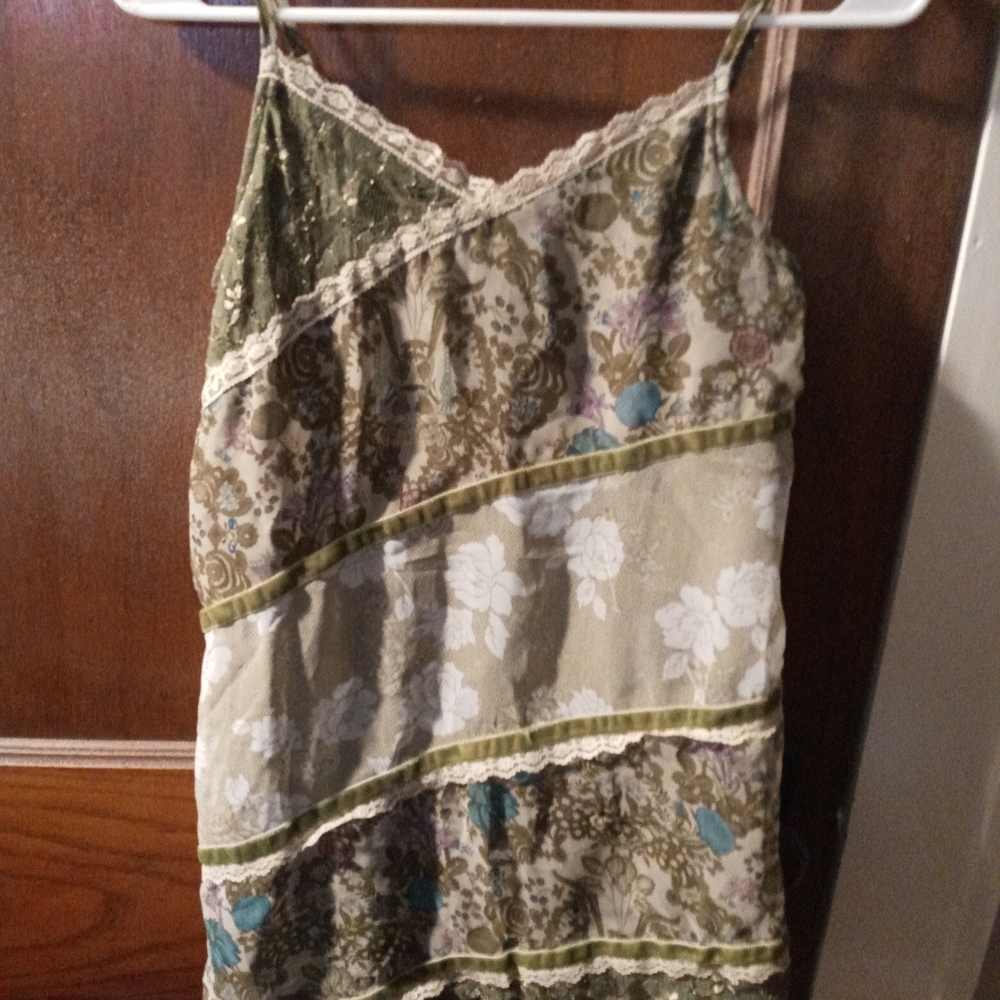 Limited Two .. tank floral multi material size 14